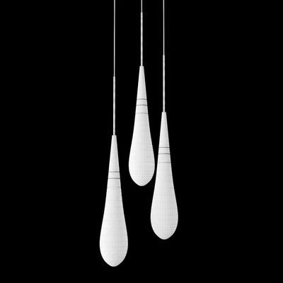 Drop shaped pendant lamp FIAL — Вид 2
