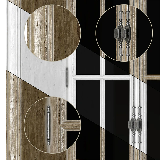 PART 1 COLLECTION FRENCH WINDOWS 1000-2000 mm (V-ray Corona) — Download