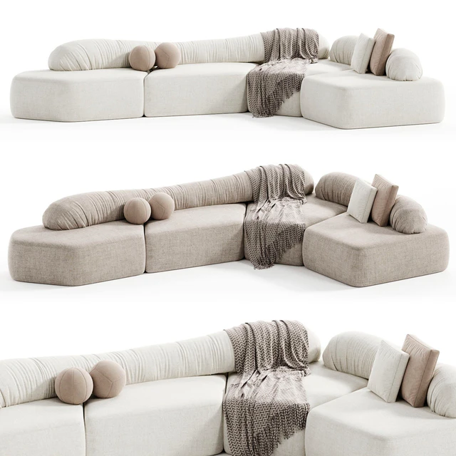 Edra On The Rocks Sectional Sofa — Descargar