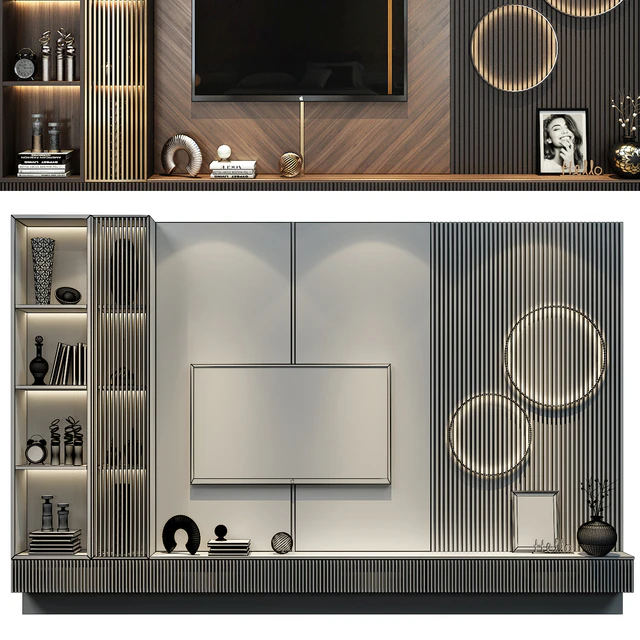 TV shelf 0521 — Скачать