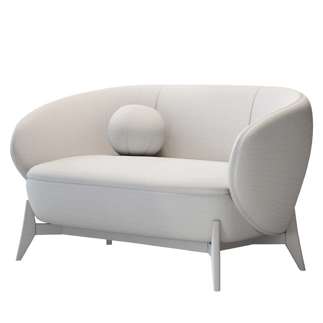Sofa Tilar Cozy White — Descargar