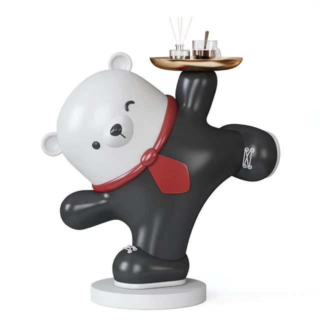 Polar bear organiser / figurine — Скачать