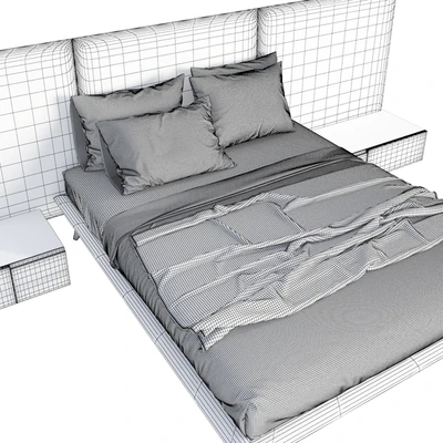 Bolzan bed. Collection SMILE. — Ver 3