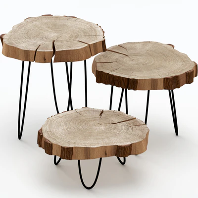 Coffee tables made of slab — Ver 1