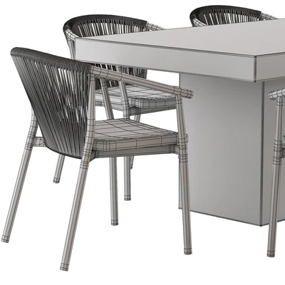 Coco Republic Abbott Dining Table and Marco Chair — Ver 5
