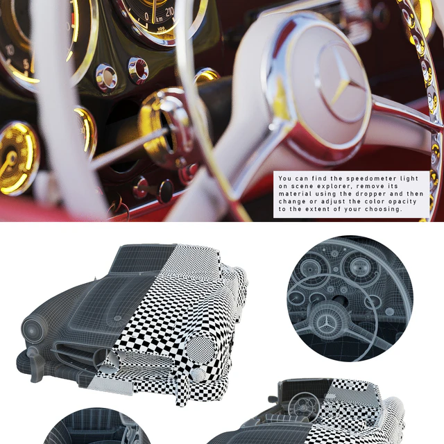 Mercedes Benz 190 SL — Descargar