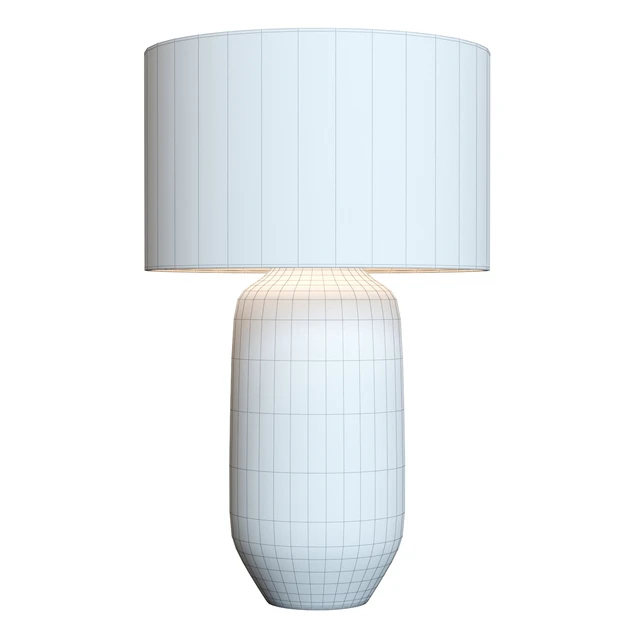 Crate & Barrel Cane Gray Table Lamp — Descargar