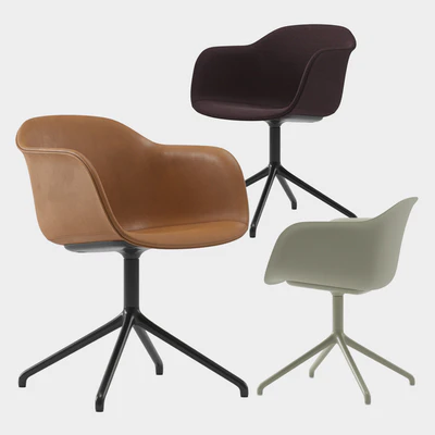 Muuto fiber armchair swive base — Descargar