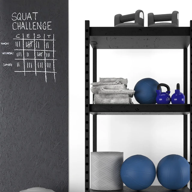 blue and gray sport set - home gym — Descargar