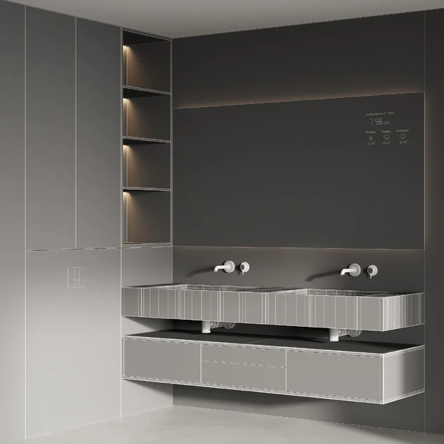 Bathroom furniture №32 — Скачать