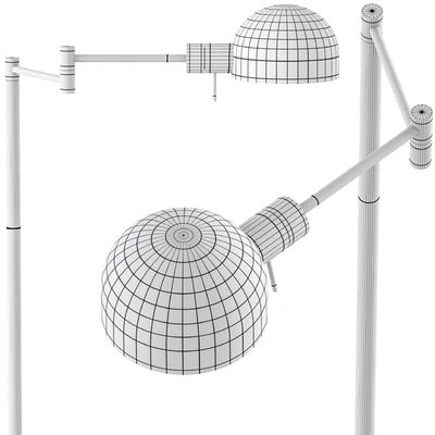 Floor lamp Restoration Hardware Metier — Ver 2