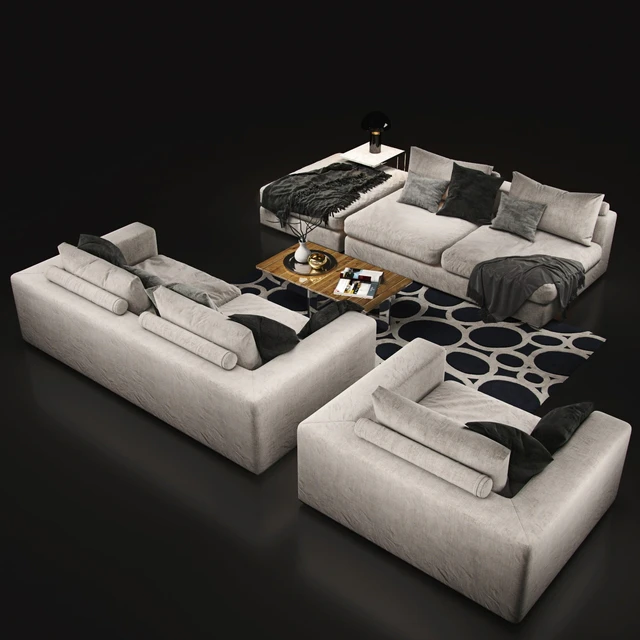 Sofa Cristal Sofa Club White — Descargar