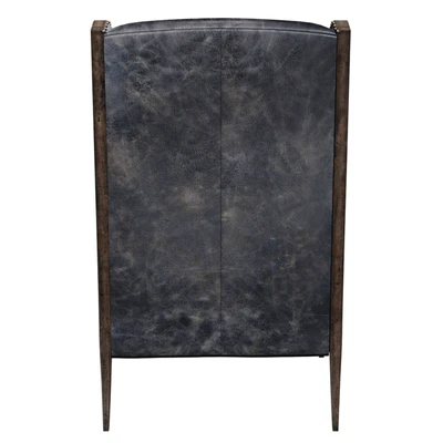 Hooker Furniture Living Room Laurel Exposed Wood Club Chair — Ver 3