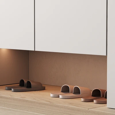 245 hallway zone 07 half round mirror 01 — Ver 6