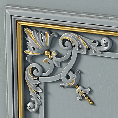 Wall molding 20. Boiserie classic panels — View 2