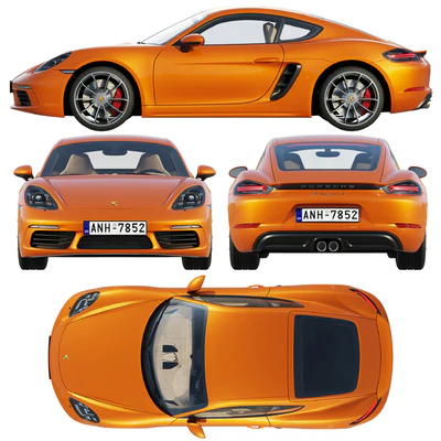 Porsche 718 Cayman S — Ver 4