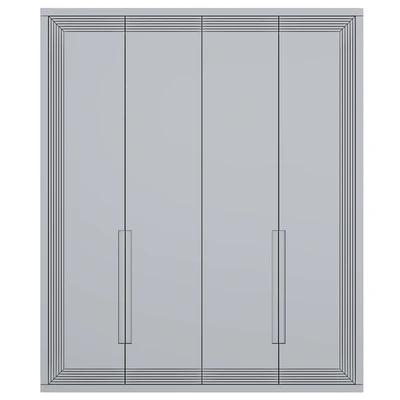 Shkafulkin Wardrobe Zakaz Silver — Ver 3
