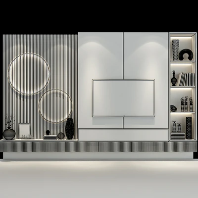 TV shelf 0475 — Вид 3