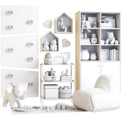 Furniture and toys for childrens room 28 — Ver 3