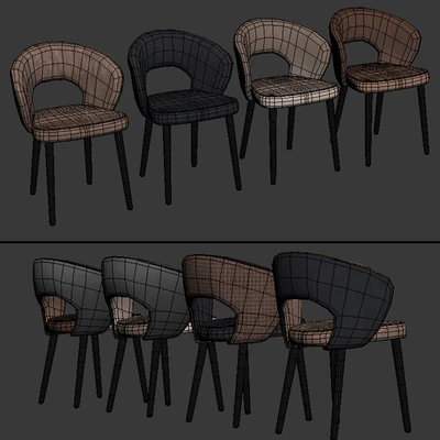 Darford Open Back Armchair — Ver 3