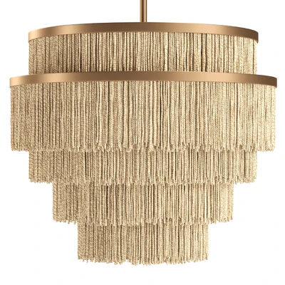 Julia Tiered Fringe Chandelier — Вид 5