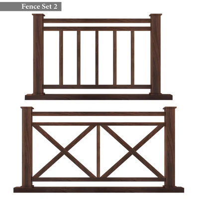 Fence Set 02 — Ver 2