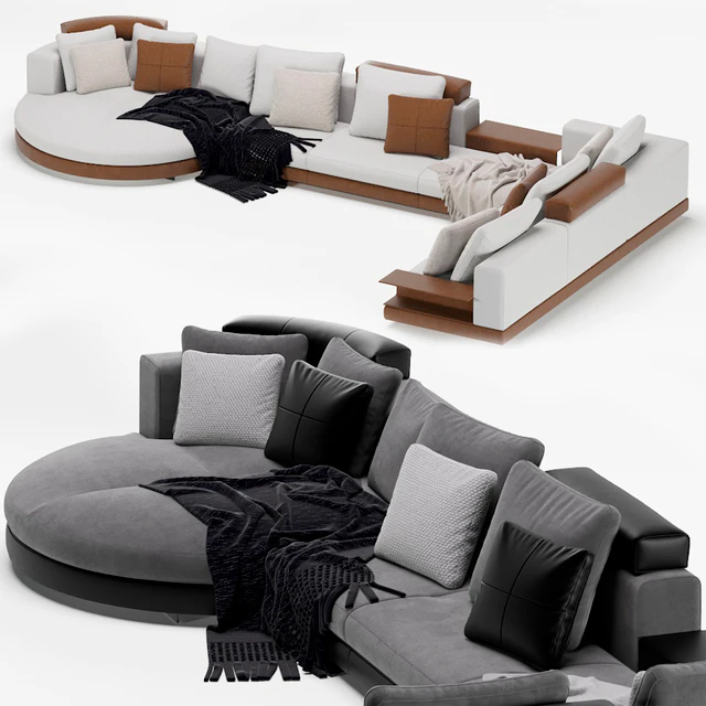 Minotti modular connery sofa — Descargar