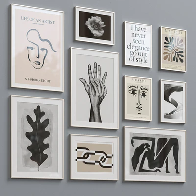 Interior Picture Frames Set-56 — Ver 4