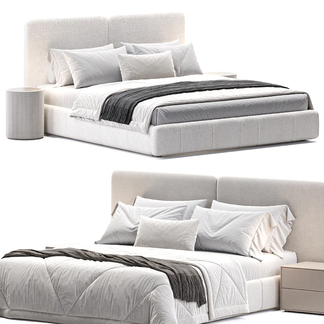 King Bed Frame with Drawers — Descargar