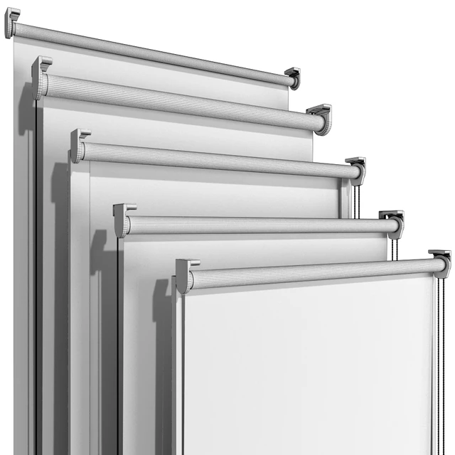 Рулонные шторы жалюзи / Roller blinds set — Скачать