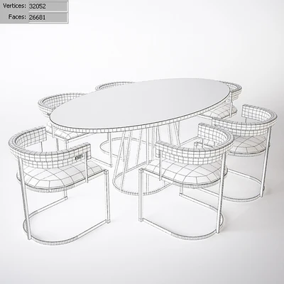 Стул Fitzgerald и стол Aile Rooma Design & Furniture — Вид 2