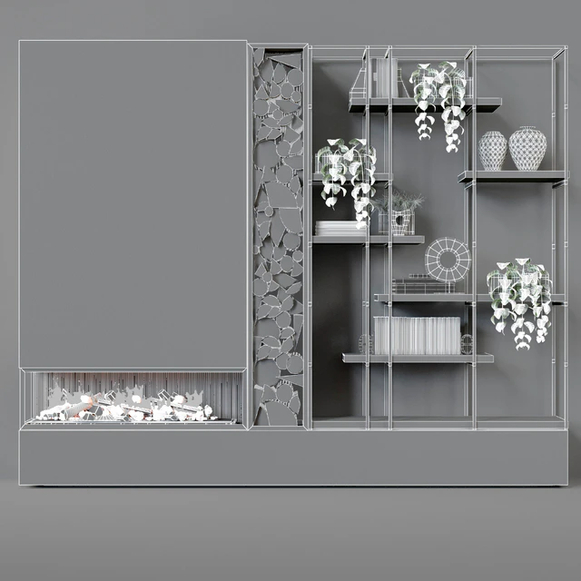Contemporary fireplace 25 — Descargar