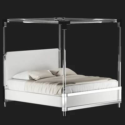 Acrylic Canopy Bed "Rayleigh" — Ver 1