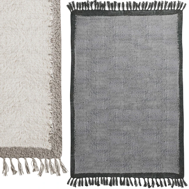 Ковер Border Shaggy Rug от Urban Outfitters — Скачать
