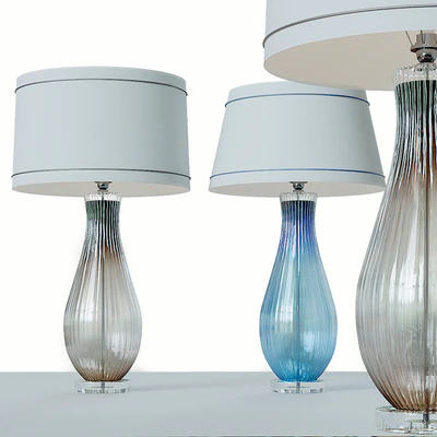 Modern Studio Art Glass Console Lamp  — Вид 3