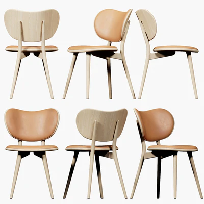 AVE MATER Dining Chair & Accent Oval Lounge Table — Ver 2