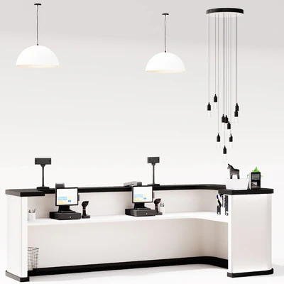 Reception, clothing store cash desk, service counter — Ver 5