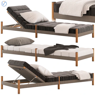 Coco Republic Architect Outdoor Sunlounge — Вид 1