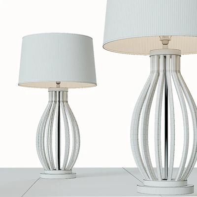 Grand Scale Architectural Vase Form Buffet Lamp — Ver 2