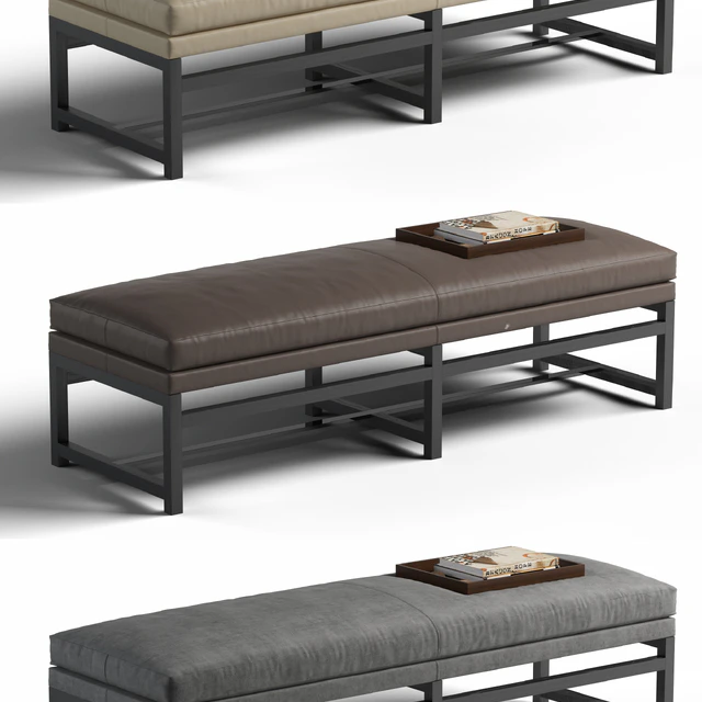 Minotti Flynt Bench — Descargar