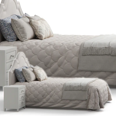Queen Madison Crown Headboard Bed — Вид 4