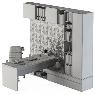 Office Furniture T Type Desk - Manager Set 29 — Вид 5