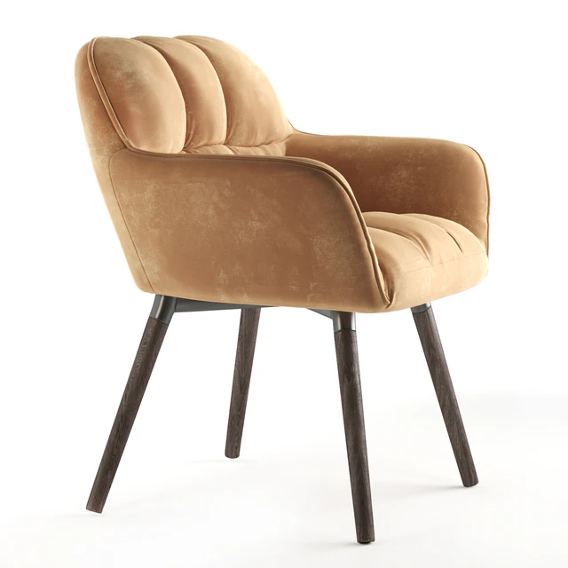 Chair Brian Zamsha Beige — Descargar