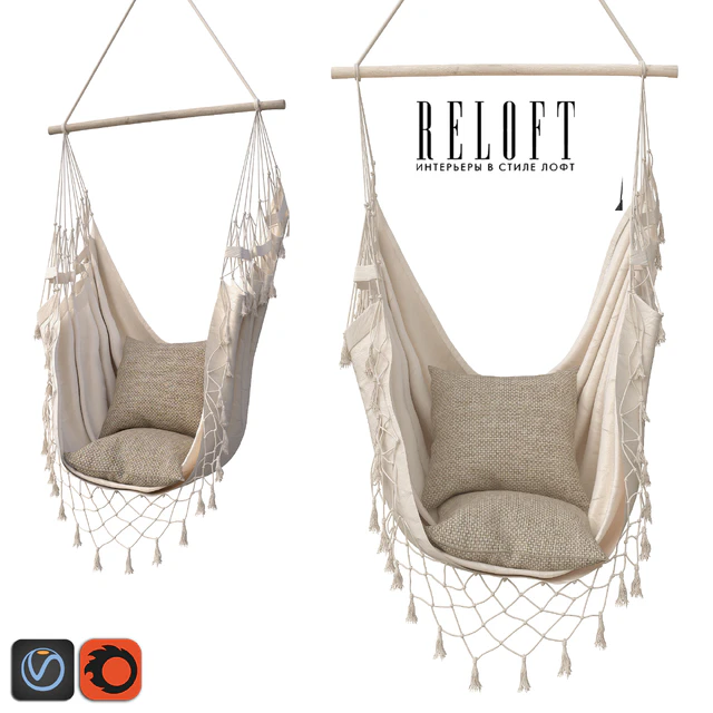 КРЕСЛО-ГАМАК BOHO В ЦВЕТЕ CREAM 14000WHT — Скачать