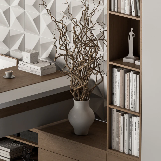 Office Furniture T Type Desk - Manager Set 29 — Скачать