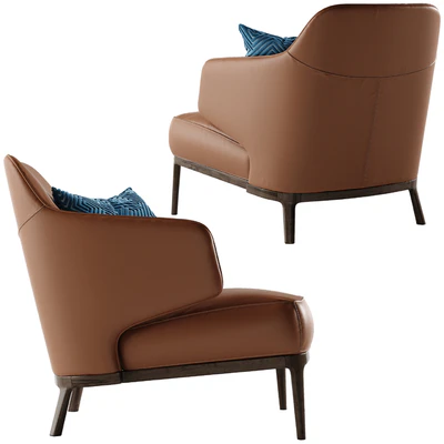 Frigerio Salotti Amanda armchair — Ver 6