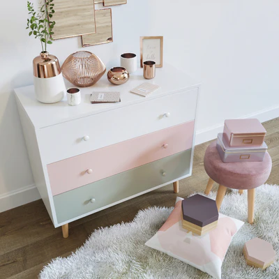 Pink decorative set - Maisons du Monde — Ver 2