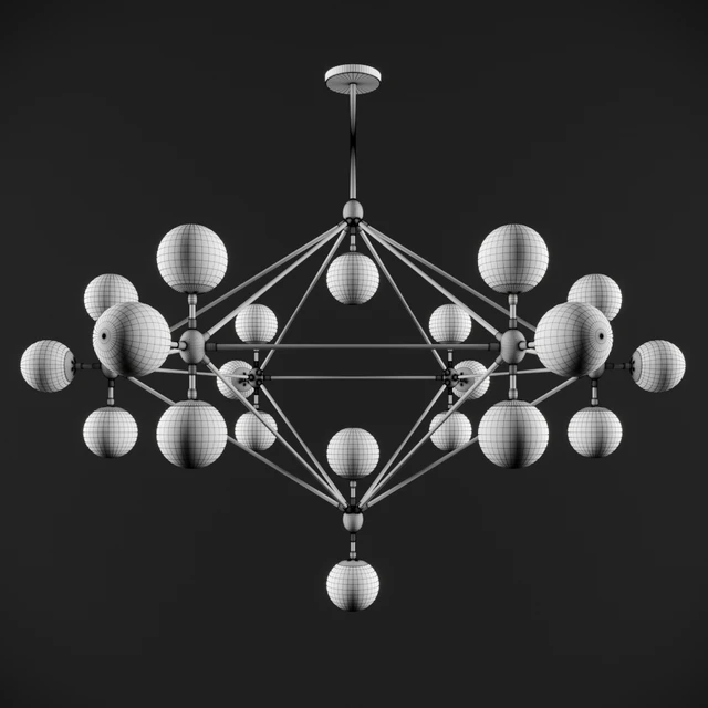 Modo Chandelier 21 Globe — Скачать