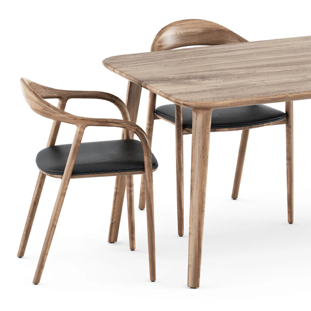 Neva chairs and Kalota table by Artisan — Скачать