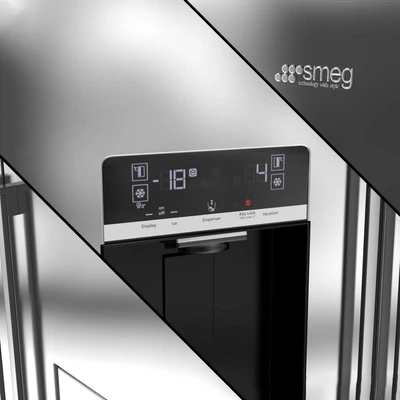 Refrigerator Smeg SBS63XEDH — Ver 3